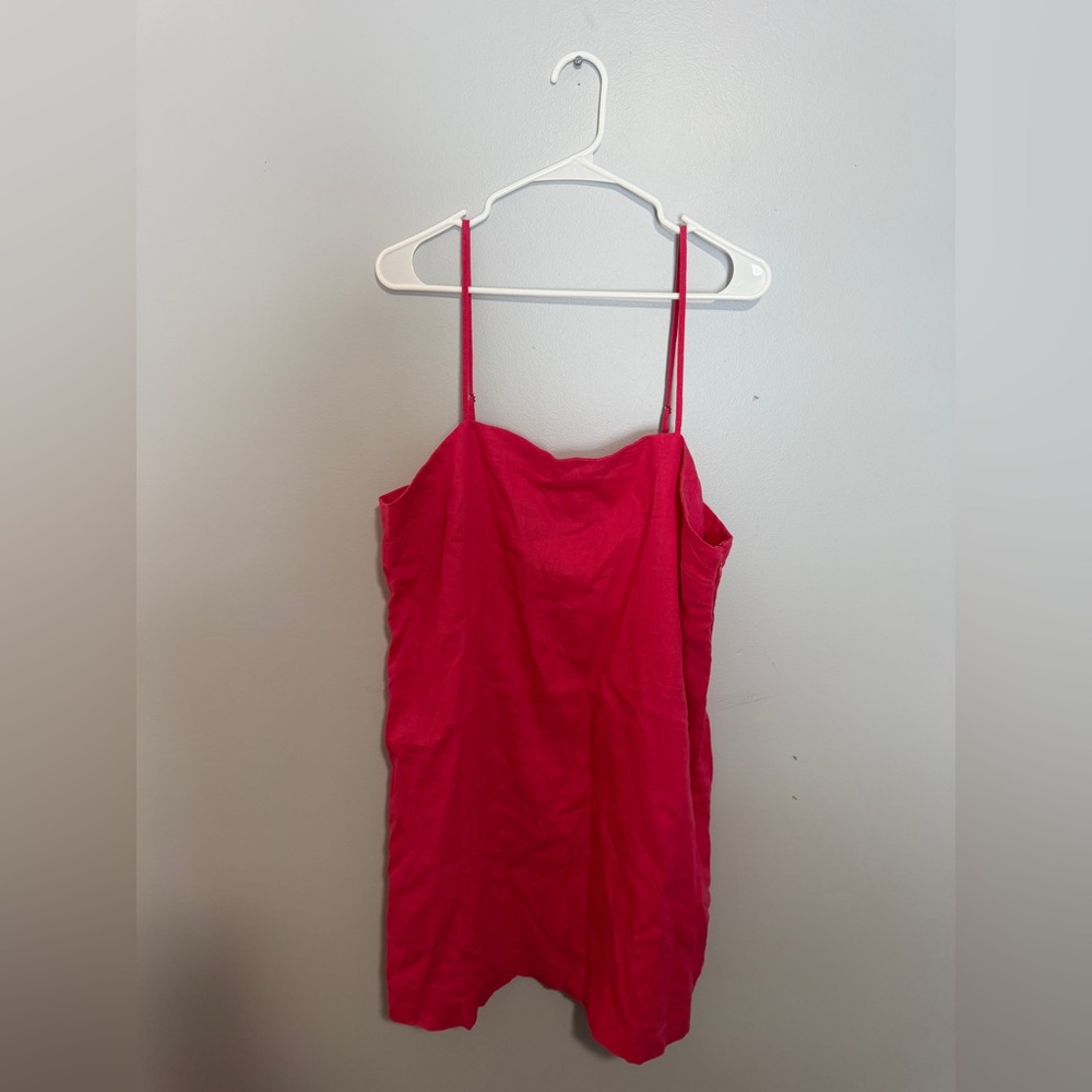 The Drop Seville Linen Mini Dress Size XXL